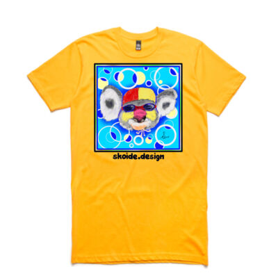 “Life-Saving Koala” supreme (3 prints) with our logo and Aussie flags  Thumbnail