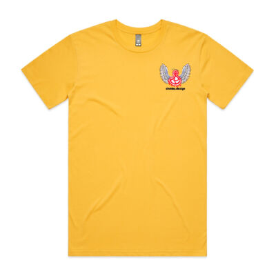 “Hairy Emu” (Back-print) and our logo Thumbnail